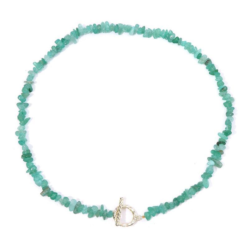 Les Colliers Ras du Cou en Pierres Naturelles Semi-Précieuses