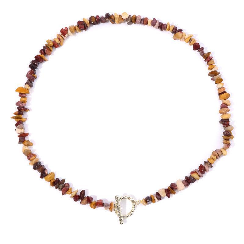 Les Colliers Ras du Cou en Pierres Naturelles Semi-Précieuses