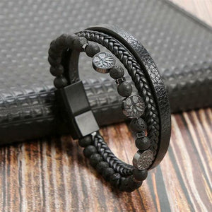 Bracelets Homme en cuir Business Class - Bijoux GoHappy
