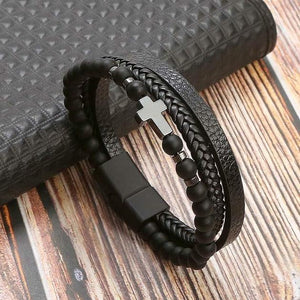 Bracelets Homme en cuir Business Class - Bijoux GoHappy
