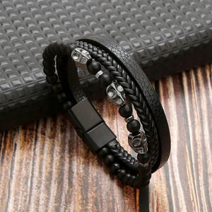 Bracelets Homme en cuir Business Class - Bijoux GoHappy