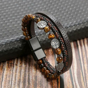 Bracelets Homme en cuir Business Class - Bijoux GoHappy