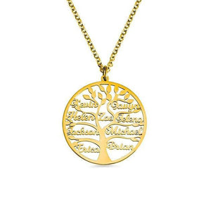 Mon collier personnalisé ARBRE DE VIE - Bijoux GoHappy