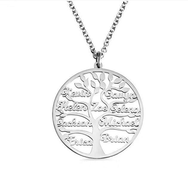Mon collier personnalisé ARBRE DE VIE - Bijoux GoHappy