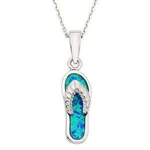 Collier Ocean Dream Rivage · Tong lagon effet opale