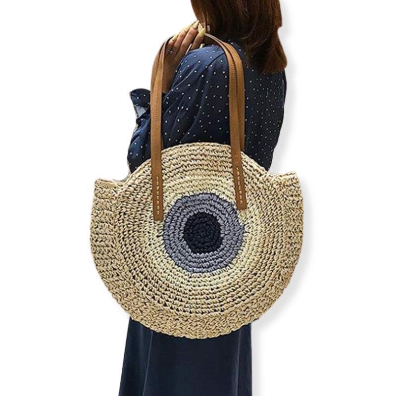 Sac en paille LE TOUQUET - Sacs GoHappy