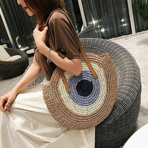 Sac en paille LE TOUQUET - Sacs GoHappy