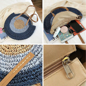 Sac en paille LE TOUQUET - Sacs GoHappy