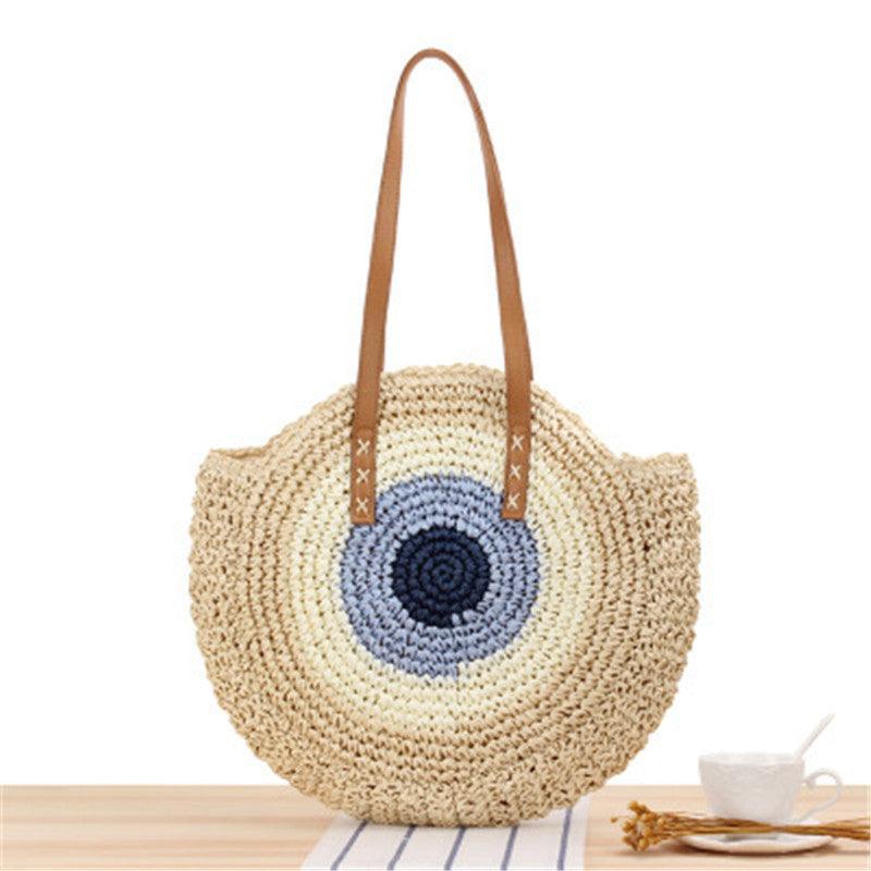 Sac en paille LE TOUQUET - Sacs GoHappy