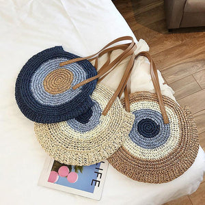 Sac en paille LE TOUQUET - Sacs GoHappy