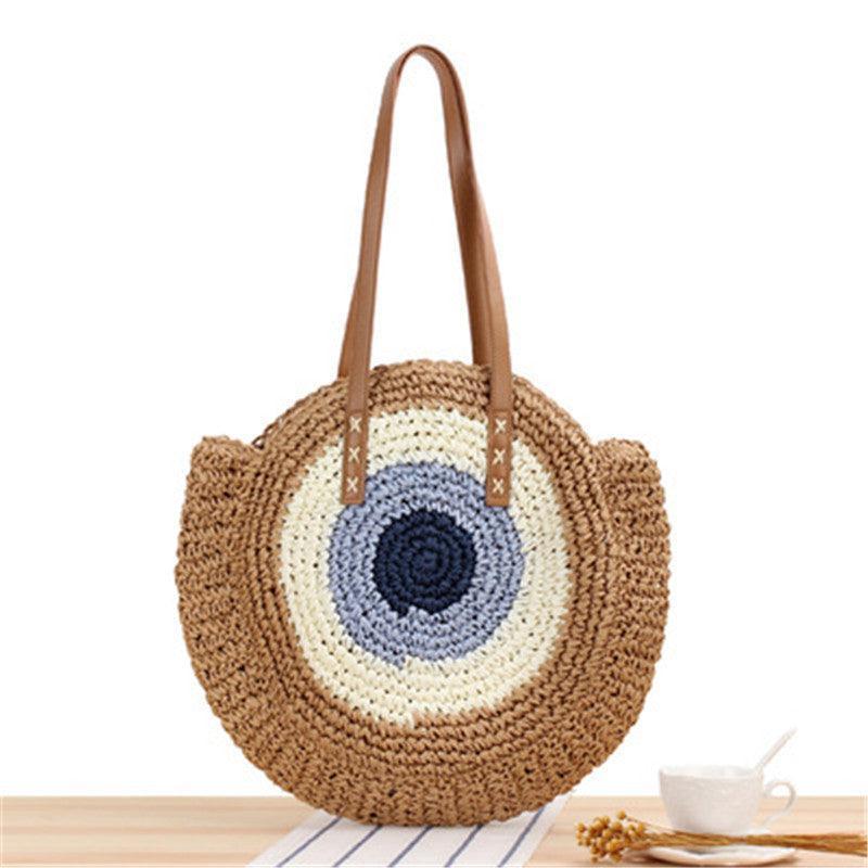 Sac en paille LE TOUQUET - Sacs GoHappy