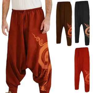 Sarouel Pantalon coton ultra-large - Pantalons de jogging GoHappy