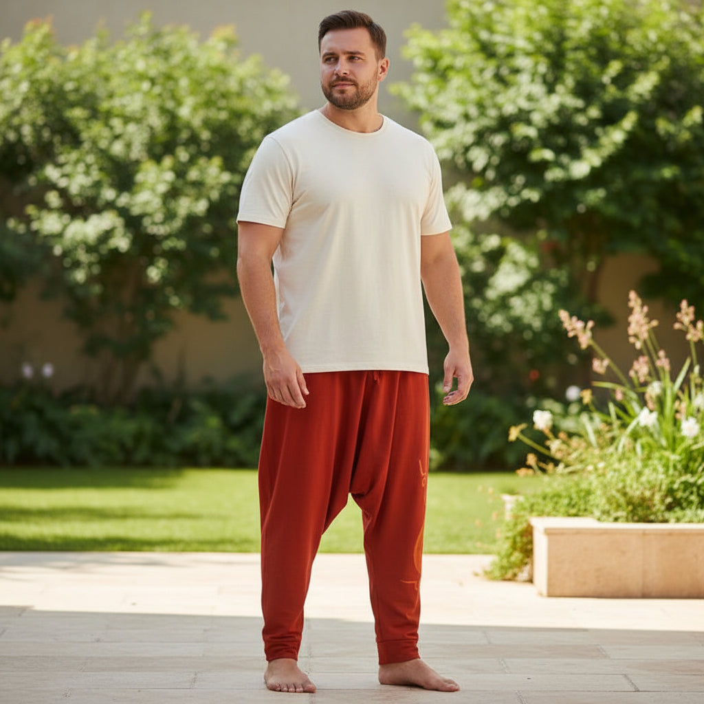 Sarouel Pantalon coton ultra-large - Pantalons de jogging GoHappy