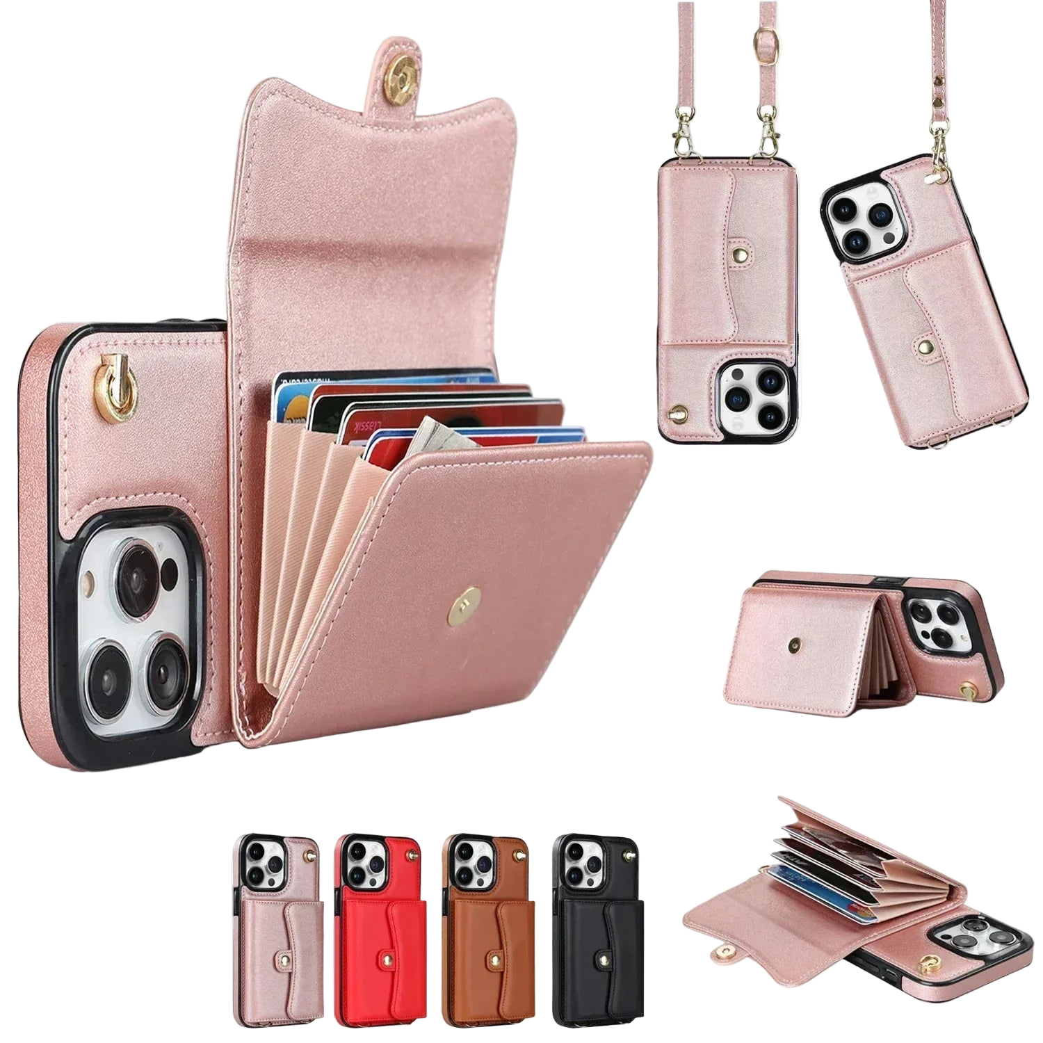 Accessoires smartphone GoHappy, coques iPhone créatives, dragonnes colorées et crossbody stylés pour protéger et personnaliser son mobile.