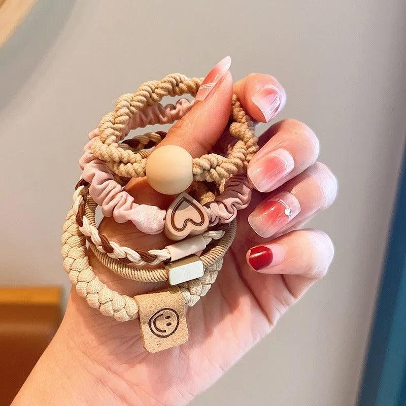 23 Sets de Chouchous Élastiques – Accessoires Cheveux Mode et Polyvalents