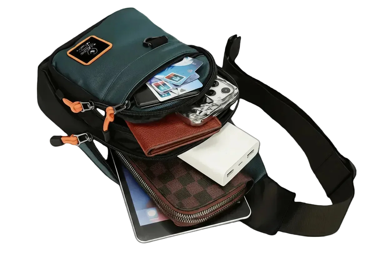 Pochette Crossbody Homme Sortie Sport Transport Quotidien - sac crossbody homme GoHappy