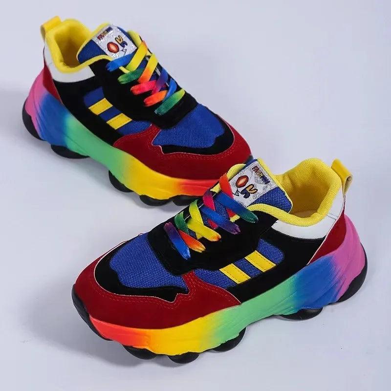 Baskets Multicolores Femme