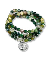 Bracelet MALA 108 perles vert