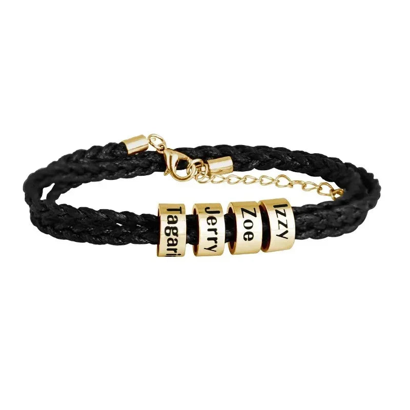 Bracelets Famille Prénoms à personnaliser - Bijoux GoHappy