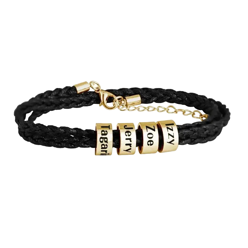 Bracelets Famille Prénoms à personnaliser