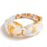 Bandeau Twist Riviera – Bohème Chic Imprimé Femme