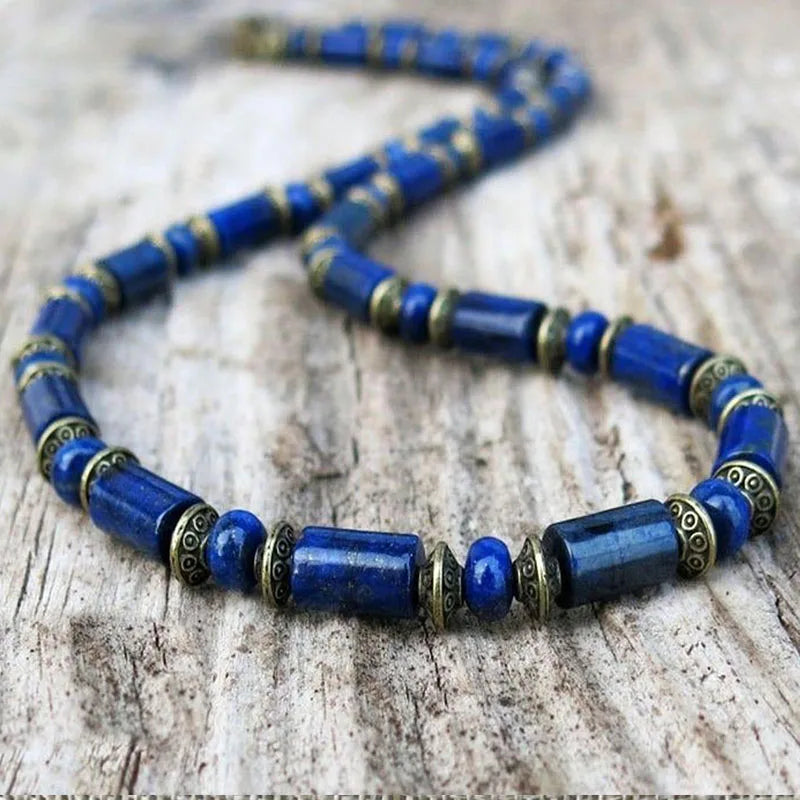 Collier perles look tribu moderne – Nosy Be