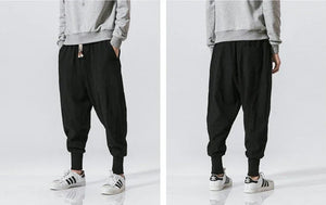 Zen Loop pantalon sarouel homme streetwear décontracté - Bas de pantalon GoHappy