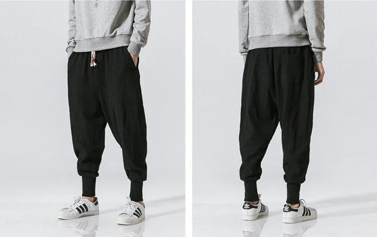 Zen Loop pantalon sarouel homme streetwear décontracté - Bas de pantalon GoHappy