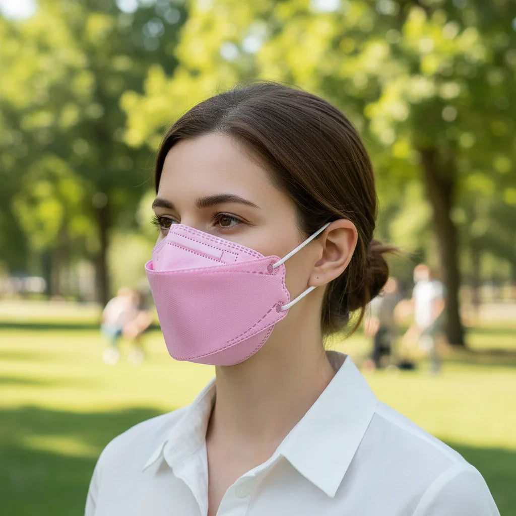 Masques Poisson 3D FFP2 KN95 Certifiés CE Protection Respiratoire - Masque FFP2 GoHappy