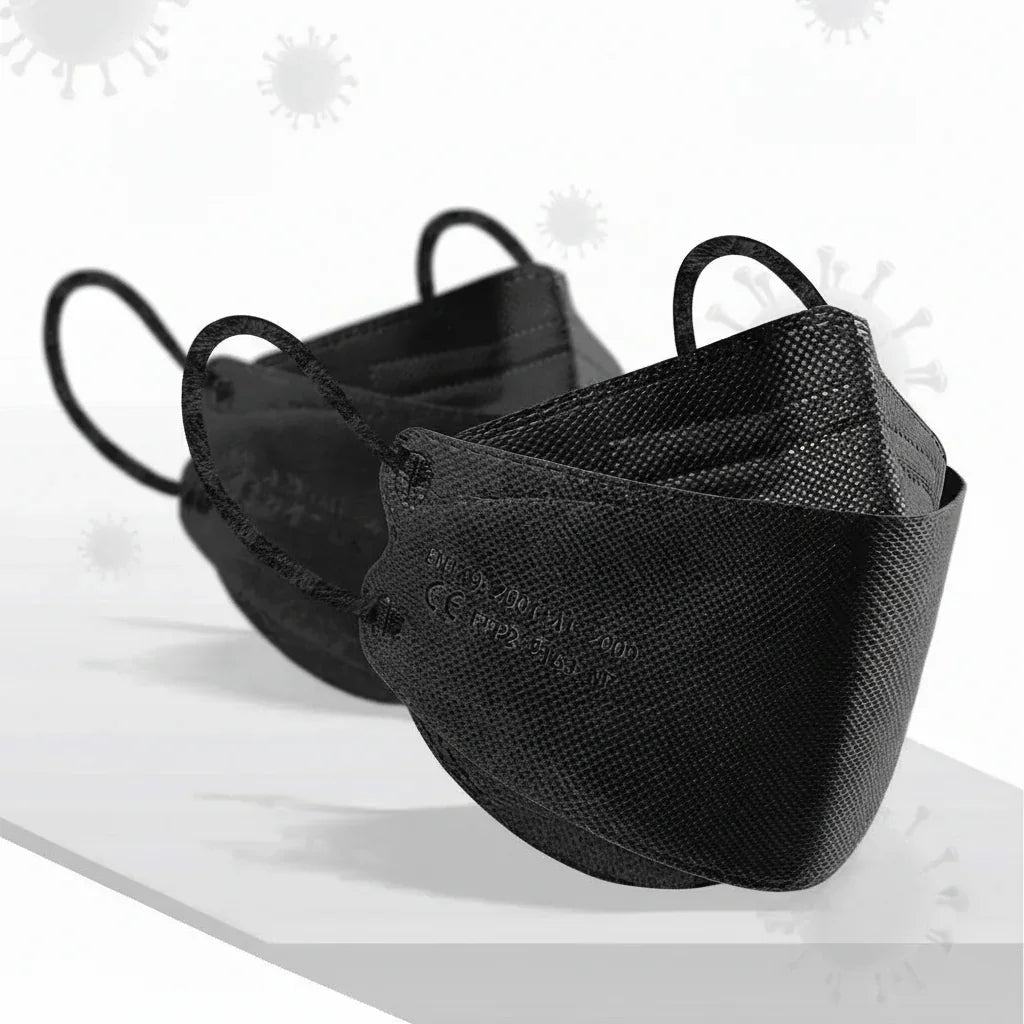 Masques Poisson 3D FFP2 KN95 Certifiés CE Protection Respiratoire - Masque FFP2 GoHappy
