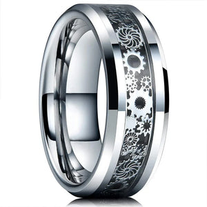 Bagues Iron Soul Homme Anneau Large Multicolore Collection - bague homme GoHappy