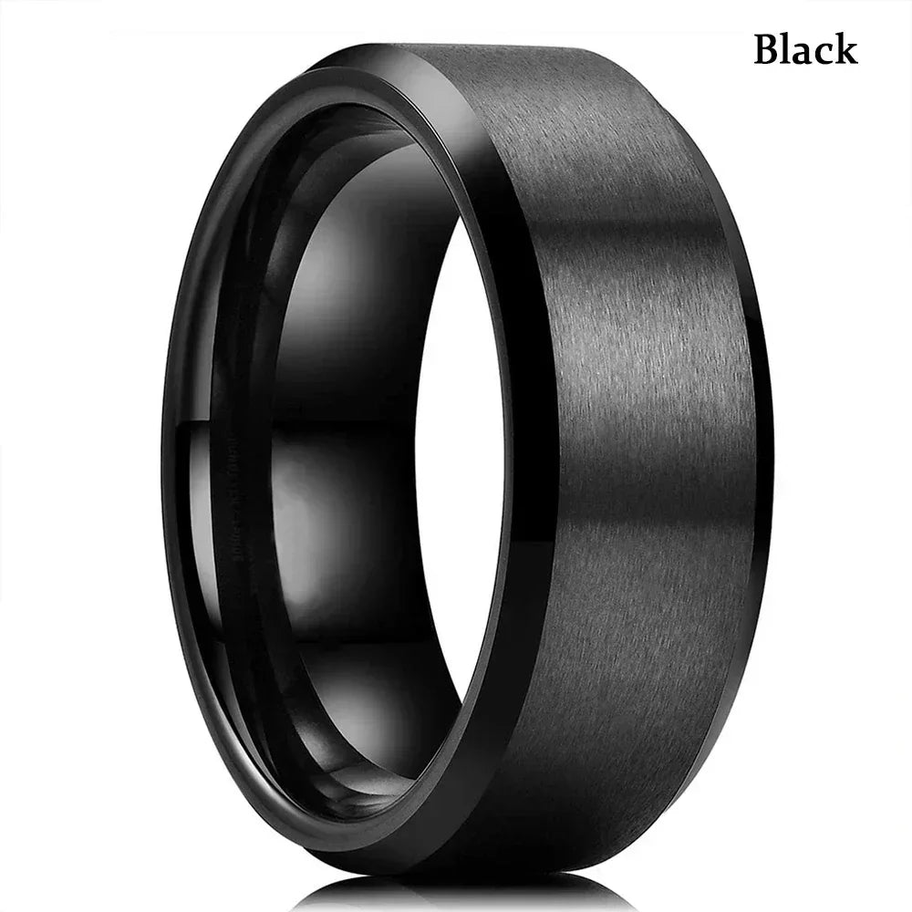 Bagues Iron Soul Homme Anneau Large Multicolore Collection - bague homme GoHappy