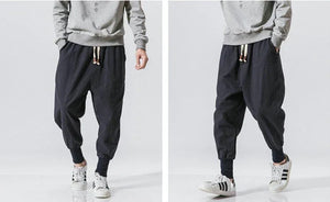Zen Loop pantalon sarouel homme streetwear décontracté - Bas de pantalon GoHappy