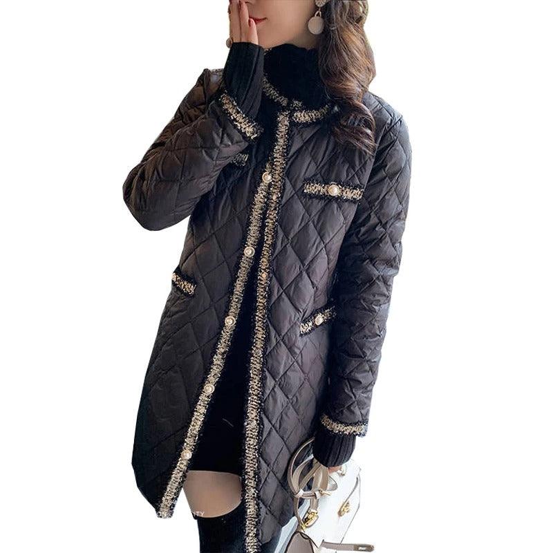Manteau long matelassé chic – Élégance et confort pour l'hiver