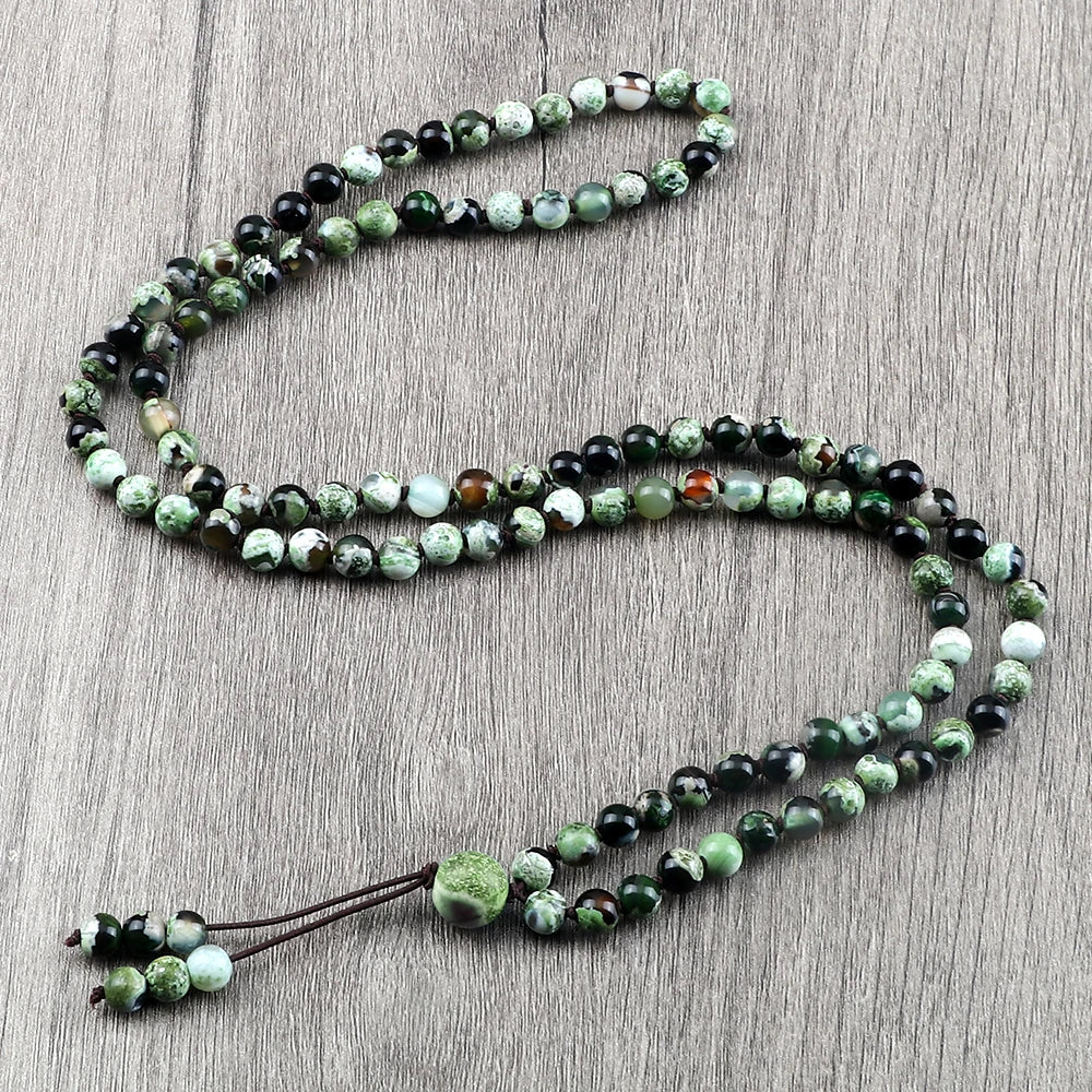 Atlas Stones colliers 108 perles pierres naturelles