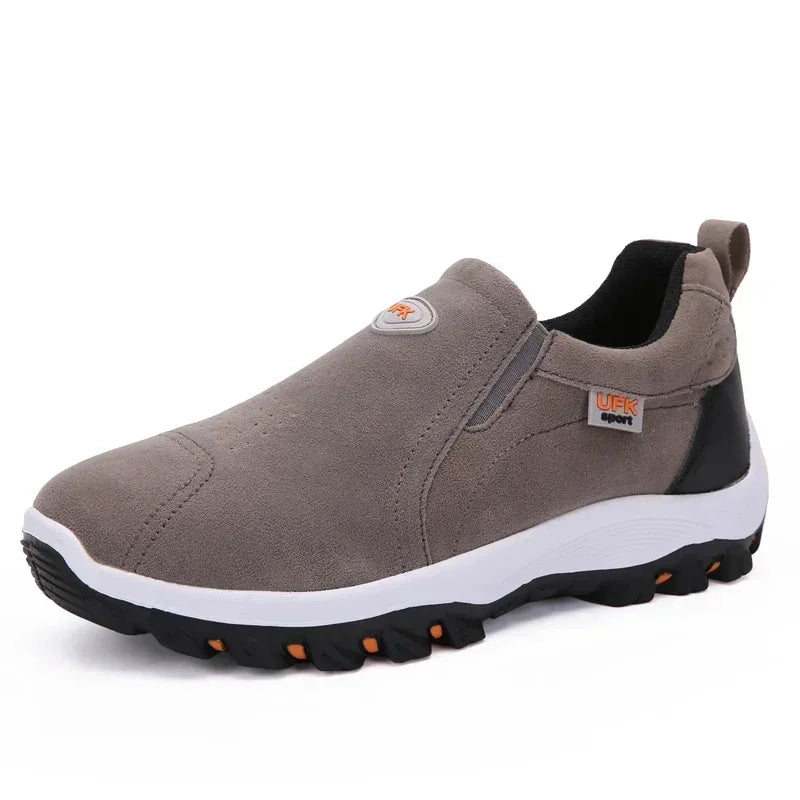 Chaussures Outdoor Homme, Sans Lacets, Confort et Adhérence, Tailles 38-49