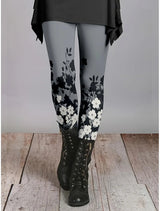 Floral Spirit leggings femme extensible automne hiver