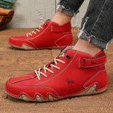 Sahara Walk chaussures montantes cuir souple homme