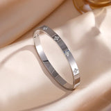 Riviera Glow bracelets joncs femme zircon empilables - bracelet femme GoHappy