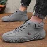 Sahara Walk chaussures montantes cuir souple homme
