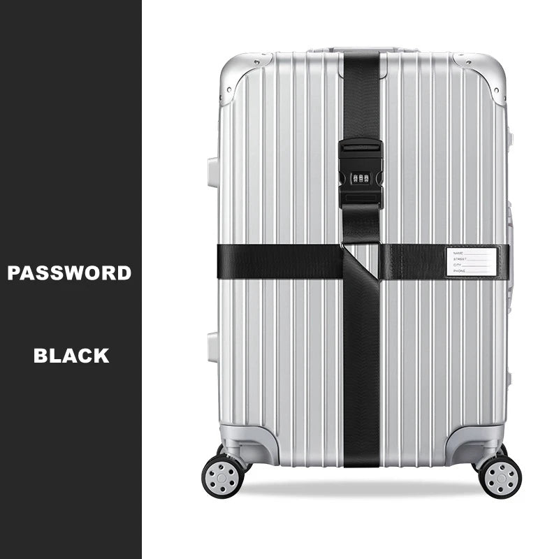 Sangle croisée avec ou sans code antivol Embarquement bagages
