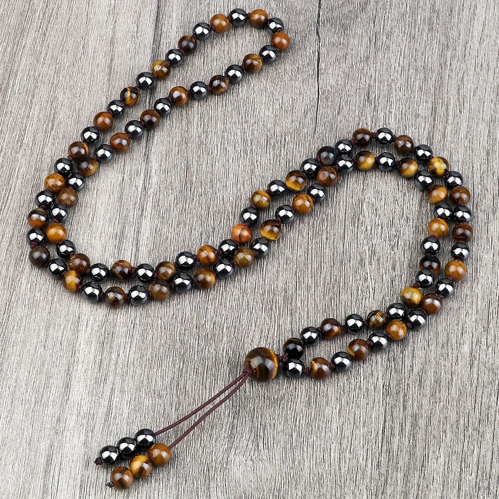 Atlas Stones colliers 108 perles pierres naturelles