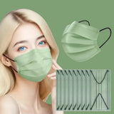Masques Color Protect Jetables 4 Couches Respirants Unisexe - masque GoHappy