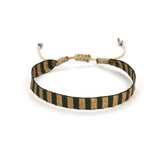 Bracelet Tissé Main Colombie Motifs Ethniques Bohème Amitié - bracelets tissés GoHappy