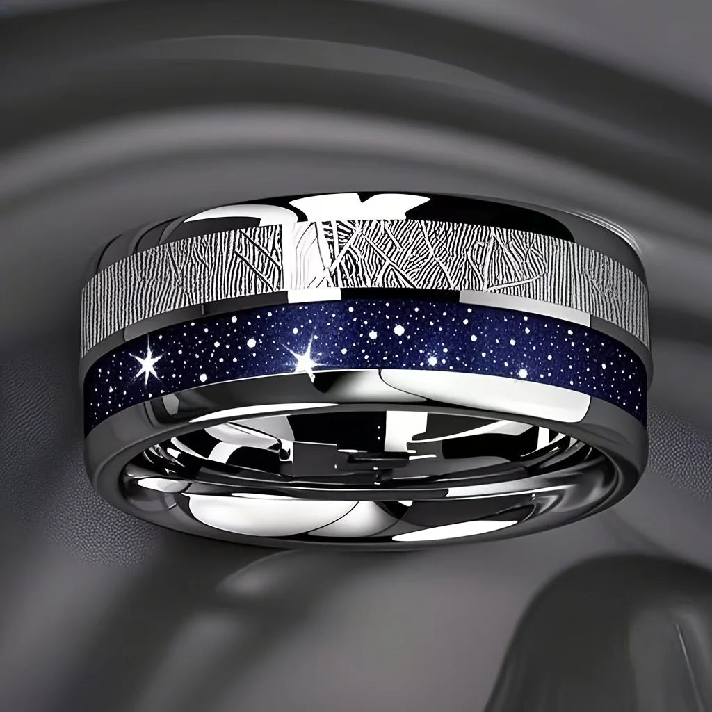 Nature Mood bague unisexe 8 mm