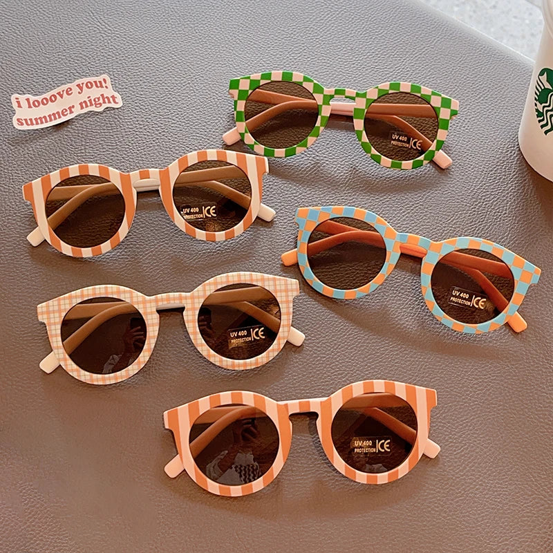 Candy Vision lunettes rondes enfants look rétro coloré