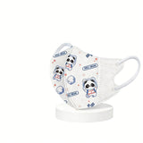 Masques Enfant Protection Cartoon 3 Couches 4-12 Ans Lot 30 pièces