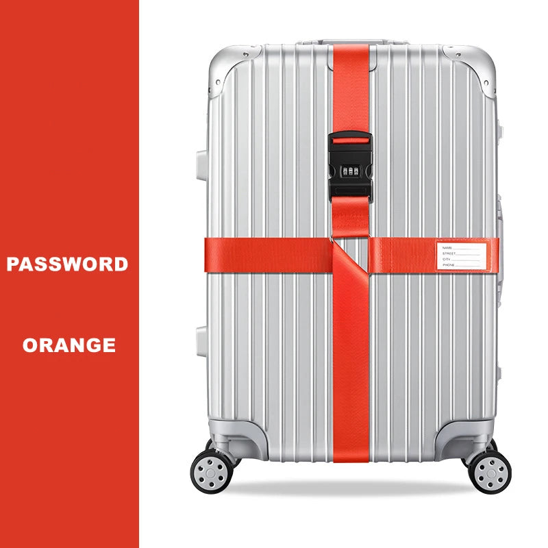 Sangle croisée avec ou sans code antivol Embarquement bagages