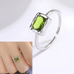 Bague femme Atelier Reflets Éclat Anis bijou fantaisie GoHappy France