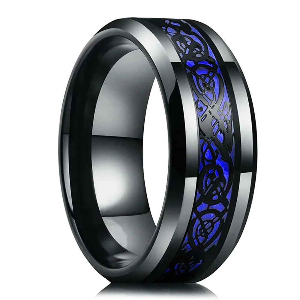 Bagues Iron Soul Homme Anneau Large Multicolore Collection - bague homme GoHappy
